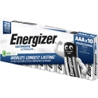 Energizer - Pile Ultimate Lithium AAA/LR03 x 10 pour une haute puissance longue duree