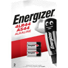 Energizer - Pile miniature alcaline 4LR44/A544 x 2 pour appareils electroniques