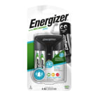 Energizer - Chargeur Pro 2000 mAh recharge 4 piles AA ou AAA avec indicateur de chargement