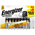 Energizer - Pile alcaline Power AA/LR06 x 8 permet de conserver l'energie pendant 7 ans