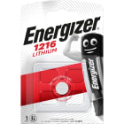 Energizer - Pile miniature Lithium CR1216 x 1 fiable et longue duree