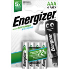 Energizer - Pile rechargeable AAA/LR03 800 mAh x 4 rechargeable des centaines de fois