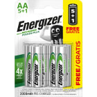 Energizer - Piles Rechargeables Energizer Power Plus AA-LR6 2000 MAH pack de 5+1