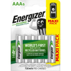 Energizer - Piles Rechargeables Energizer Power Plus AAA-LR3 700 MAH pack de 6