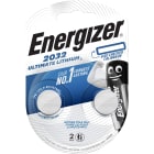 Energizer - Pile miniature Ultimate Lithium CR2032 x 2 haute performance et longue duree