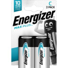 Energizer - Pile alcaline Max Plus C x 2 notre pile alcaline qui dure le plus longtemps