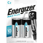 Energizer - Pile alcaline Max Plus C x 2 notre pile alcaline qui dure le plus longtemps