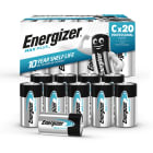 Energizer - Pile alcaline Max Plus C x 20 notre pile alcaline qui dure le plus longtemps