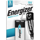 Energizer - Pile alcaline Max Plus 9V x 1 notre pile alcaline qui dure le plus longtemps