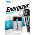 Energizer - Pile alcaline Max Plus 9V x 1 notre pile alcaline qui dure le plus longtemps
