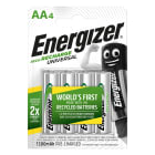Energizer - Piles Rechargeables Energizer Universal AA-LR6 1300maAh pack de 4