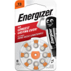 Energizer - Pile auditive Zinc air 13 x 8 performante pour appareils auditifs