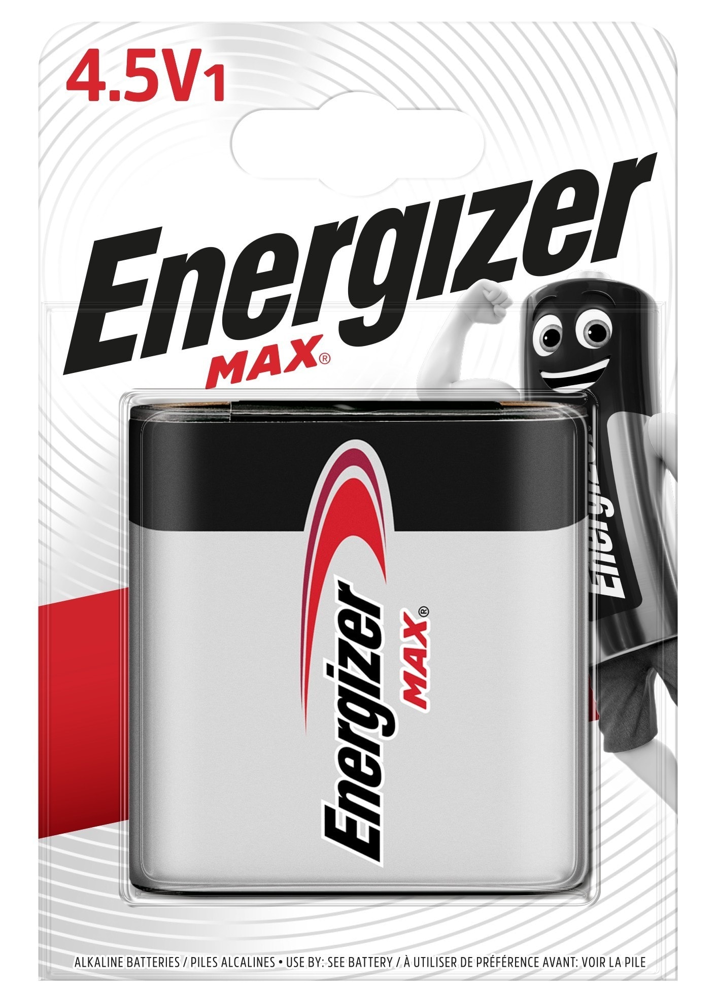 Energizer - Pile Max 4,5V x 1 sans risque pour vos appareils avec la garantie 0 coulure