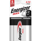 Energizer - Pile Max 4,5V x 1 sans risque pour vos appareils avec la garantie 0 coulure
