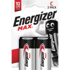 Energizer - Pile Max C x 2 sans risque pour vos appareils avec la garantie 0 coulure
