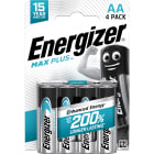 Energizer - Pile alcaline Max Plus AA/LR06 x 4 notre pile alc. qui dure le plus longtemps