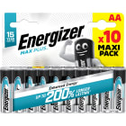 Energizer - Pile alcaline Max Plus AA/LR06 x 10 notre pile alc. qui dure le plus longtemps