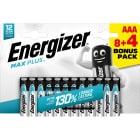 Energizer - Pile alcaline Max Plus AAA/LR03 x 8+4 notre pile alc. qui dure le plus longtemps