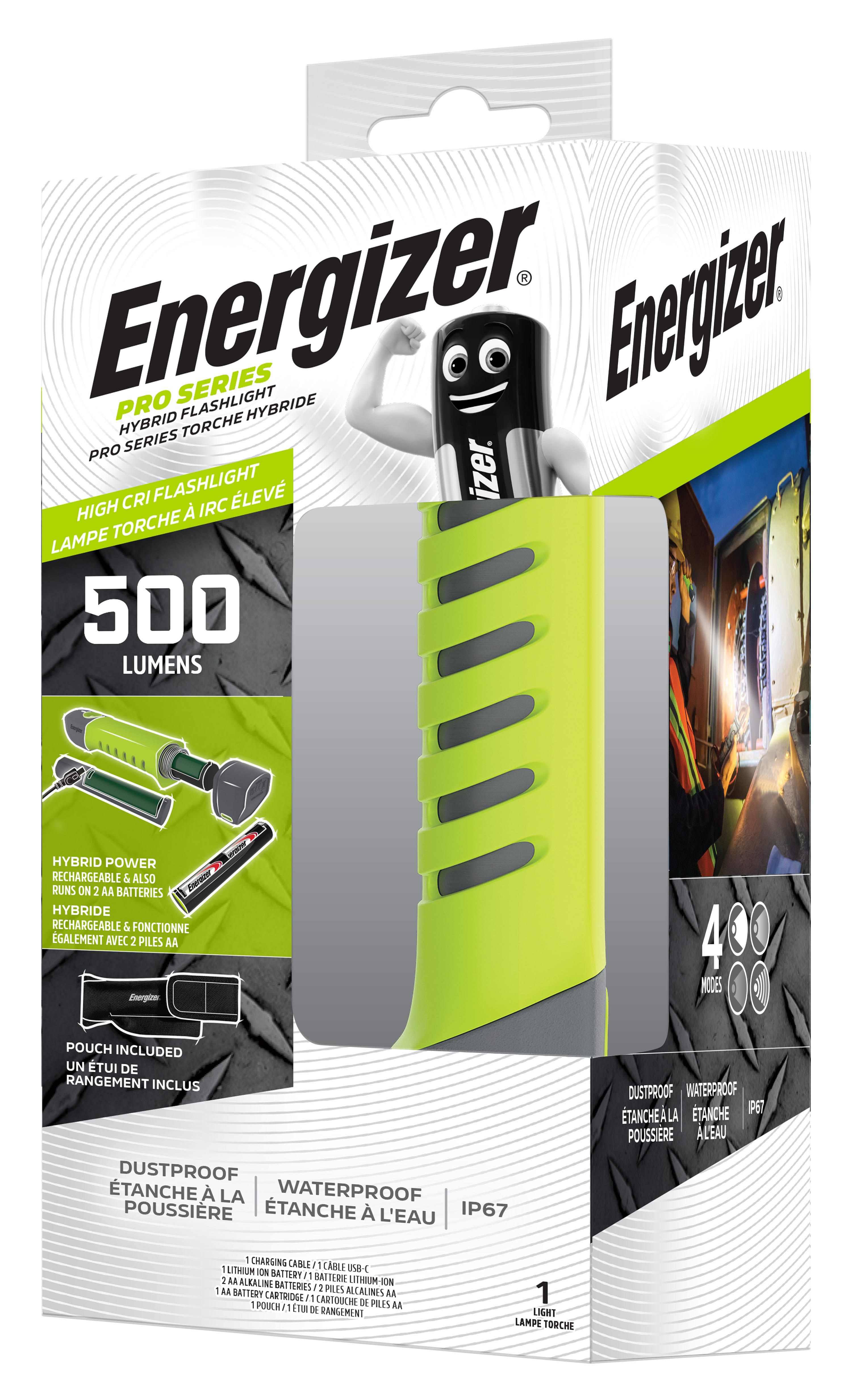Energizer - Torche ProSeries Hybride pour un usage professionnel