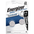 Energizer - Pile miniature Ultimate Lithium CR2025 x 2 haute performance et longue duree