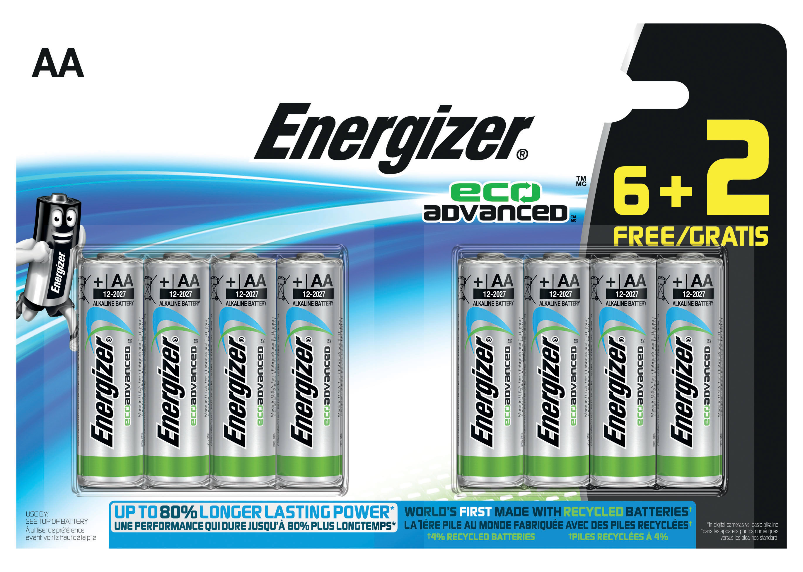 Energizer - PILE ALCALINE ECO ADVANCED A