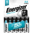 Energizer - Pile alcaline Max Plus AA x 6 notre pile alcaline qui dure le plus longtemps
