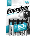 Energizer - Pile alcaline Max Plus AA x 4 notre pile alcaline qui dure le plus longtemps