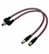Pepperl Fuchs - Identification RFID ICZ-3T-0,3M-PUR ABG-V15B-G