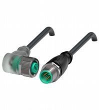 Pepperl Fuchs - Connecteurs V1-W-E8W-BK0,3M-PUR-U-V1-G
