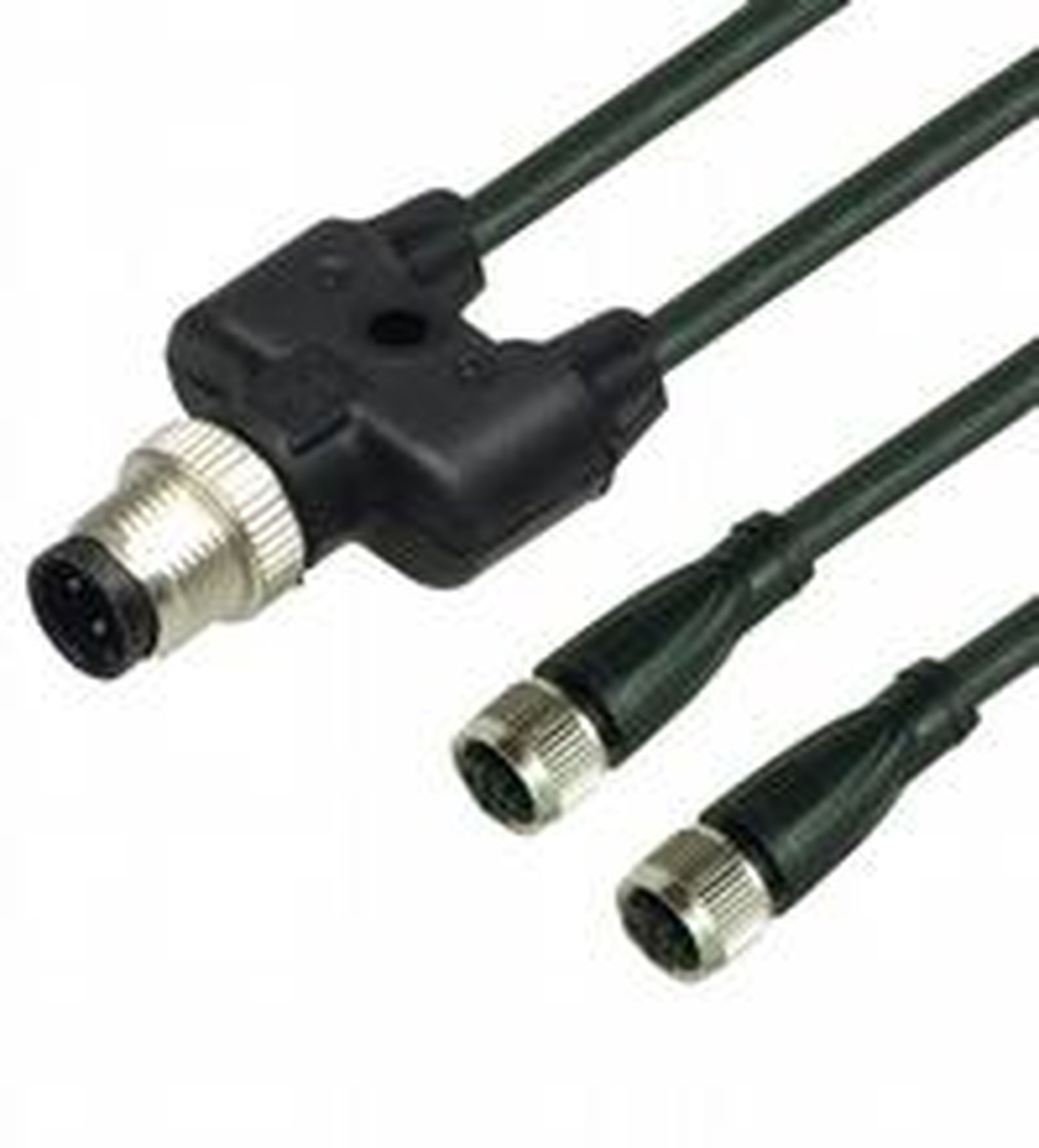 Pepperl Fuchs - Connecteurs V3-GM-BK0,3M-PUR-U-T-V1-G