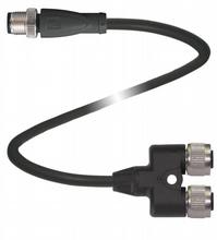 Pepperl Fuchs - Connecteurs V1-G-T-BK0,6M-PUR-A-V1-G