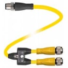 Pepperl Fuchs - Connecteurs V15-G-S-10M-T-03M-PUR-A-V1-C1