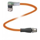 Pepperl Fuchs - Connecteurs V15-W-E8-OR10M-PUR-A1-V15-G