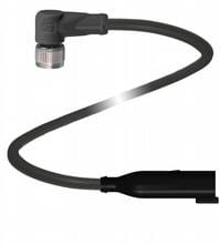 Pepperl Fuchs - Connecteurs V11-W-BK0,3M-PUR-O1-DT4P-G-Y31