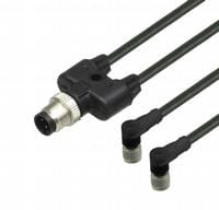 Pepperl Fuchs - Connecteurs V1-W-BK0,3M-PUR-U-T24B-V1-G