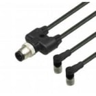 Pepperl Fuchs - Connecteurs V3-WM-BK1,5M-PUR-U-T-V1-G