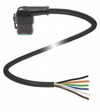 Pepperl Fuchs - Connecteurs DT6S-W-BK3M-PUR/1,5