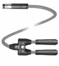 Pepperl Fuchs - Connecteurs V3-GR-0,3M-PVC-TEE-0,3M-V3S-GR