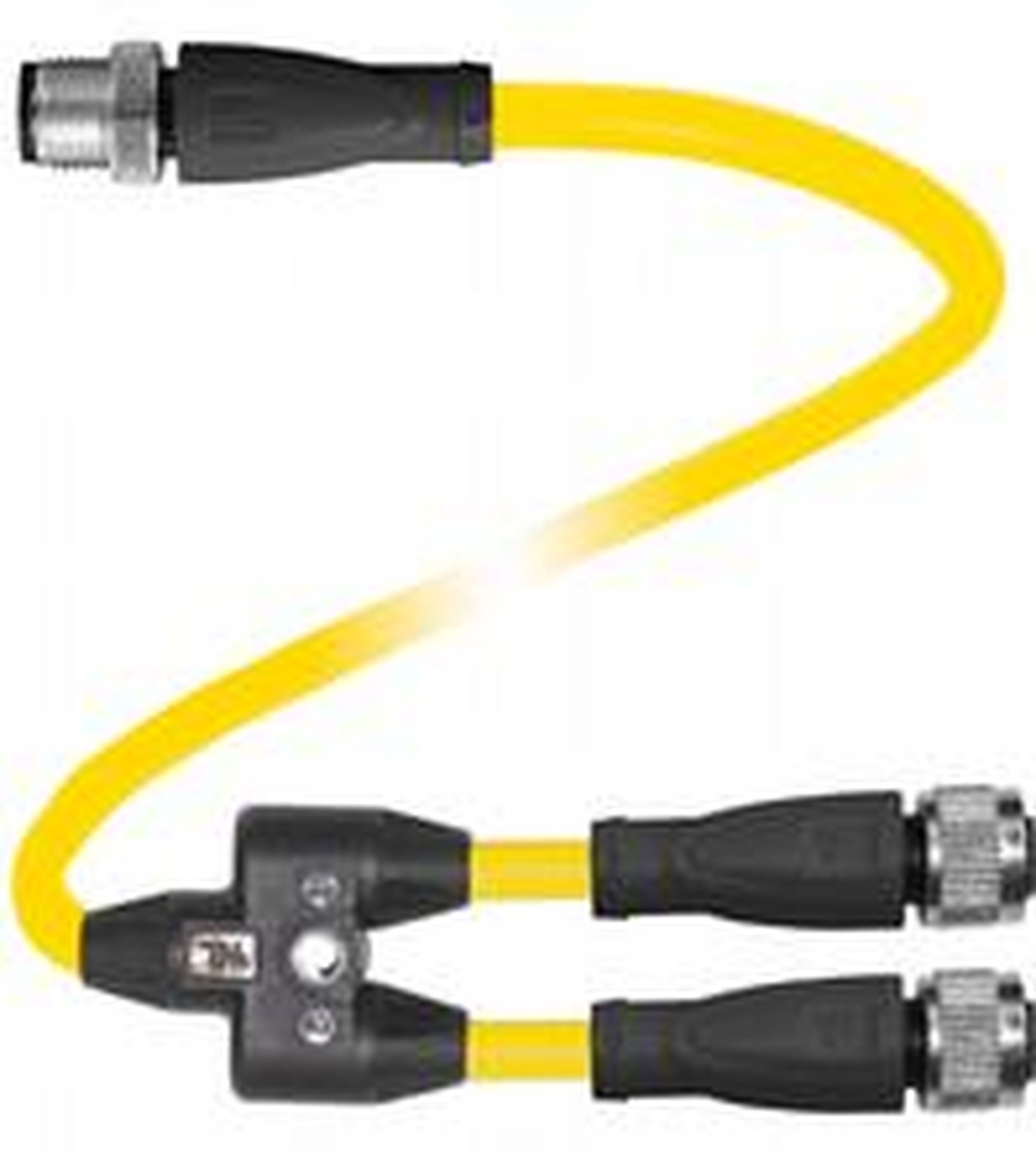 Pepperl Fuchs - Connecteurs V1-G-YE0,15/,25-PUR-T-0,3-V1-G