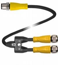 Pepperl Fuchs - Connecteurs V1-G-S-3/7M-T-0,6M-PUR-A-V1-G