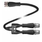 Pepperl Fuchs - Connecteurs V1S-G-BK0,3M-PUR-T-0,3M-V1-G-Y