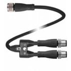Pepperl Fuchs - Connecteurs V1S-G-BK0,3M-PUR-U-T-0,3M-V1-G