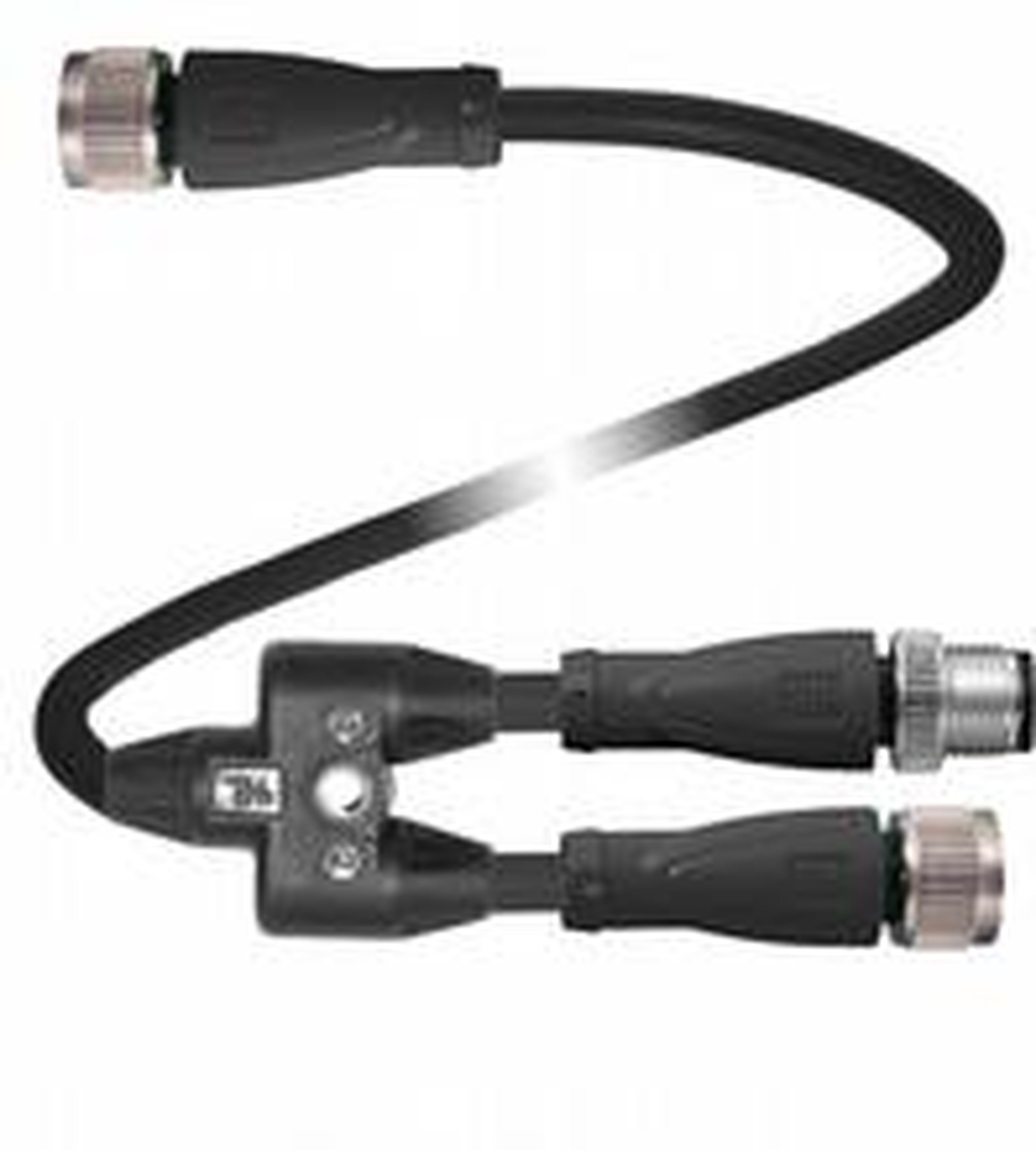 Pepperl Fuchs - Connecteurs V15S/V15-G-0,2-PUR-U-TEE-V15-G