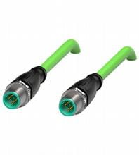 Pepperl Fuchs - Connecteurs V1SD-G-GN0,6M-PUR-E1S-V1D-G