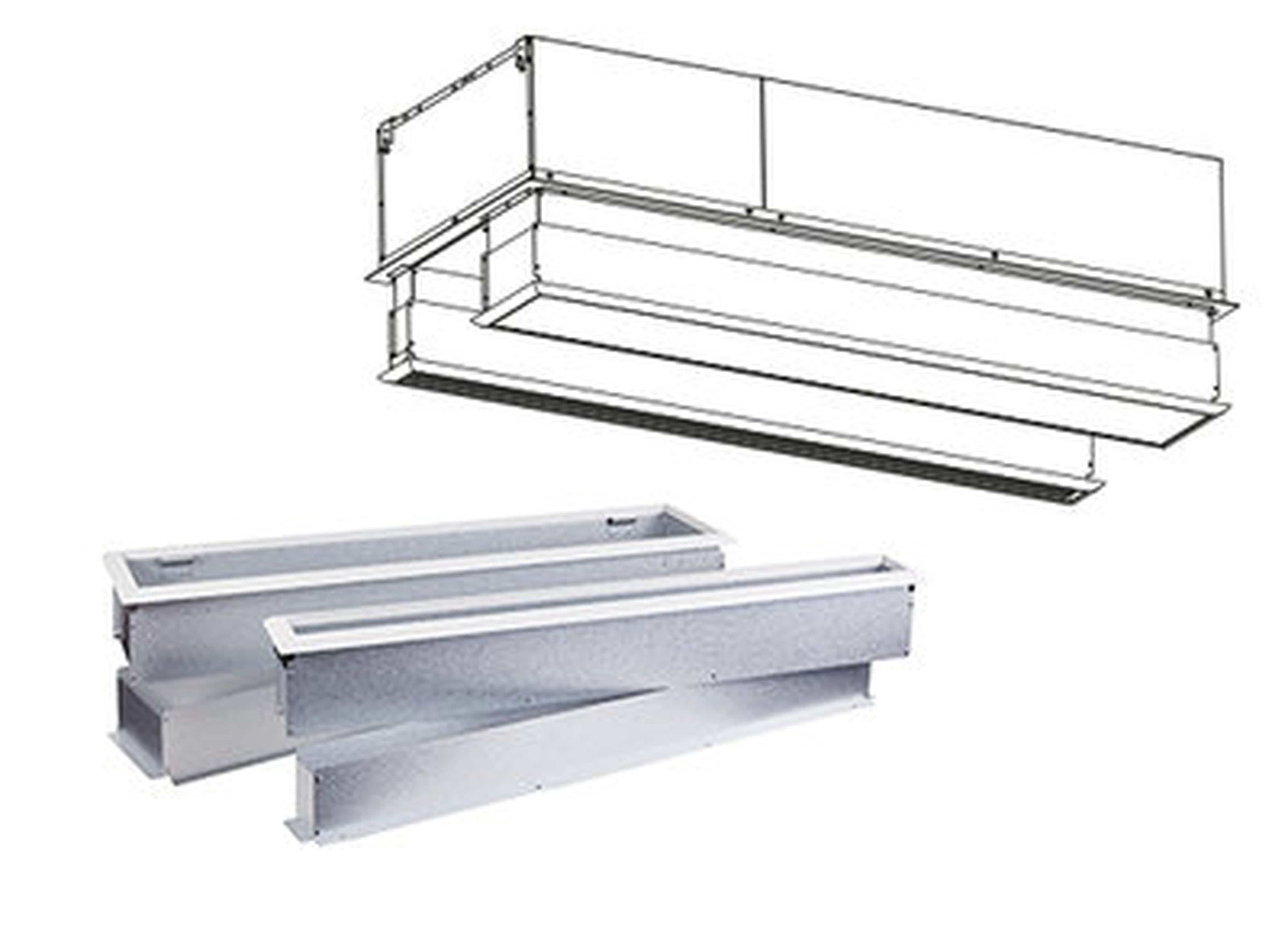 Frico - Manchettes pour installation encastrée pour AR3520