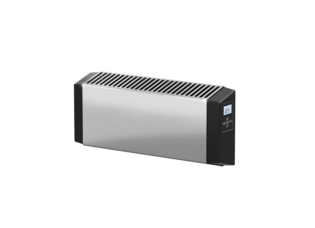 Frico - Convecteur à commande LCD intégrée 500W 230V façade acier inoxydable