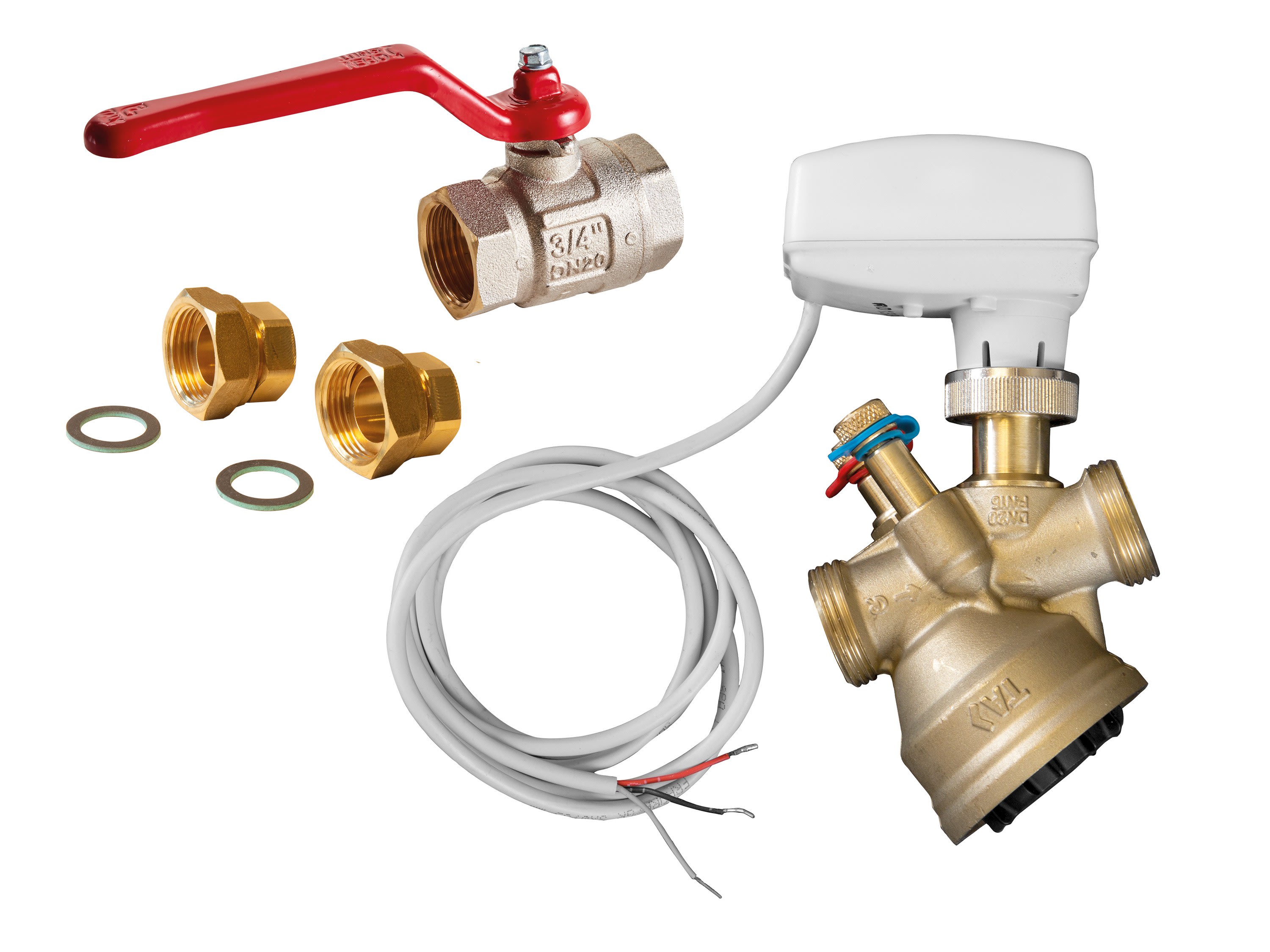 Frico - Kit vannes 2 voies DN20 pour boitier de commande FC