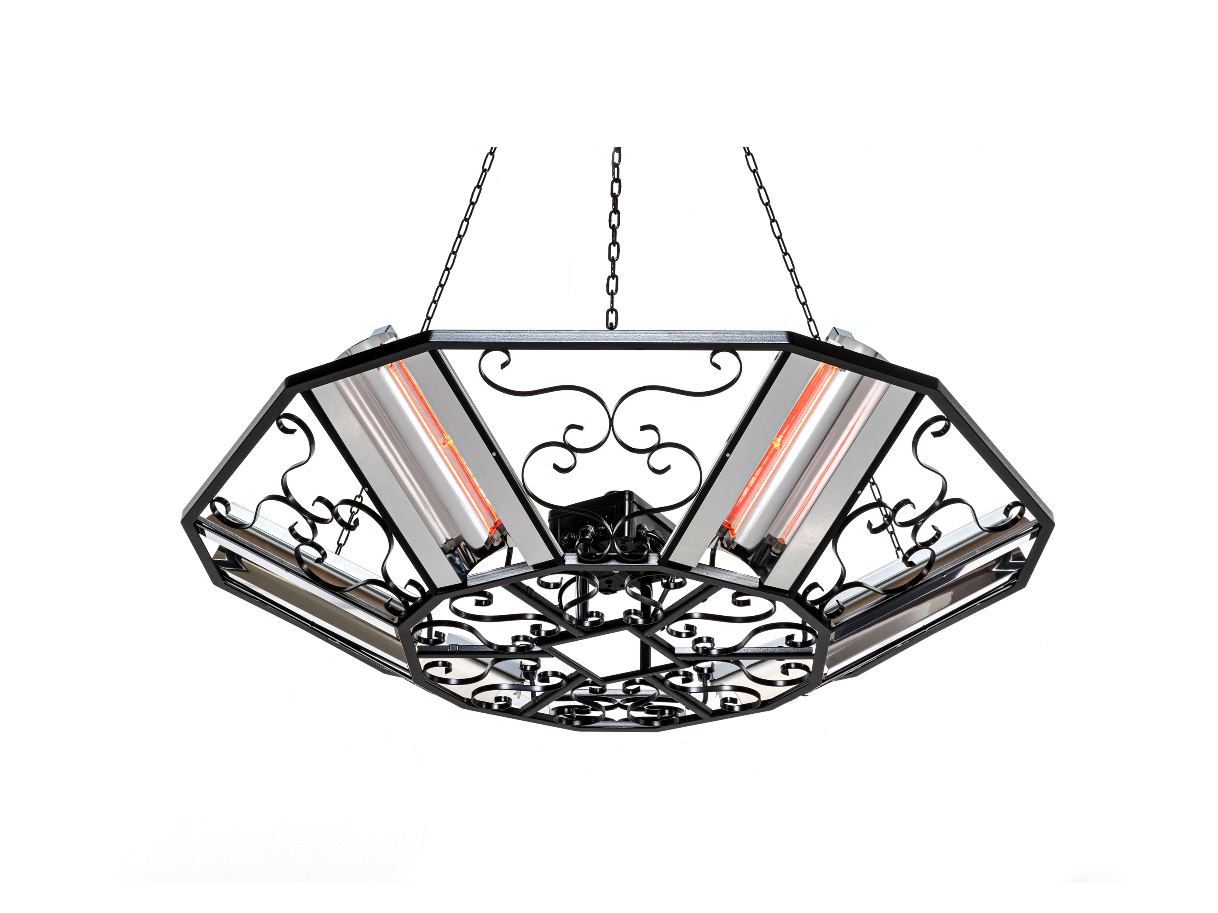 Frico - LUF1215B Lustre 12x1500W Noir