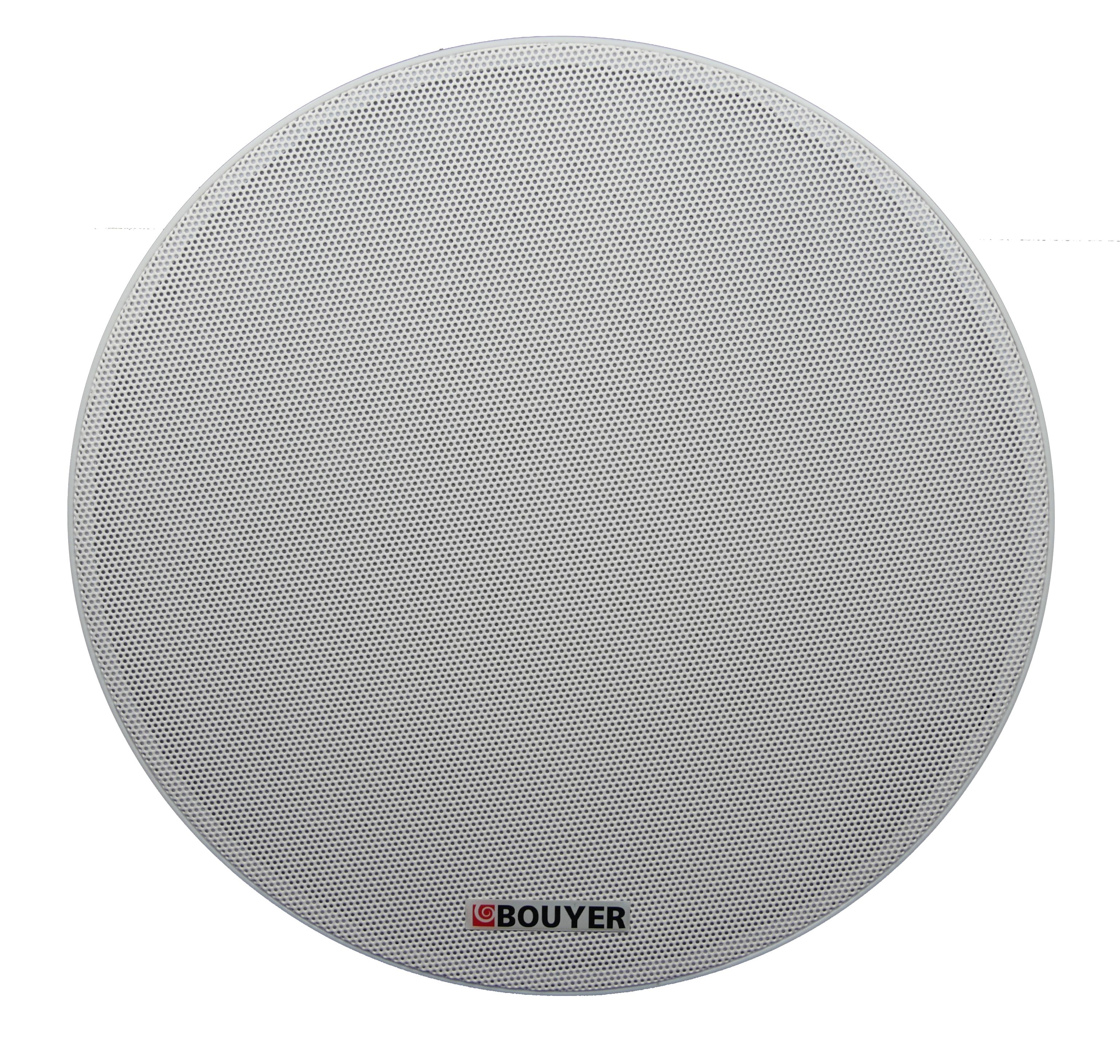 BOUYER - Haut-parleur pour plafond 30W blanc ø235mm