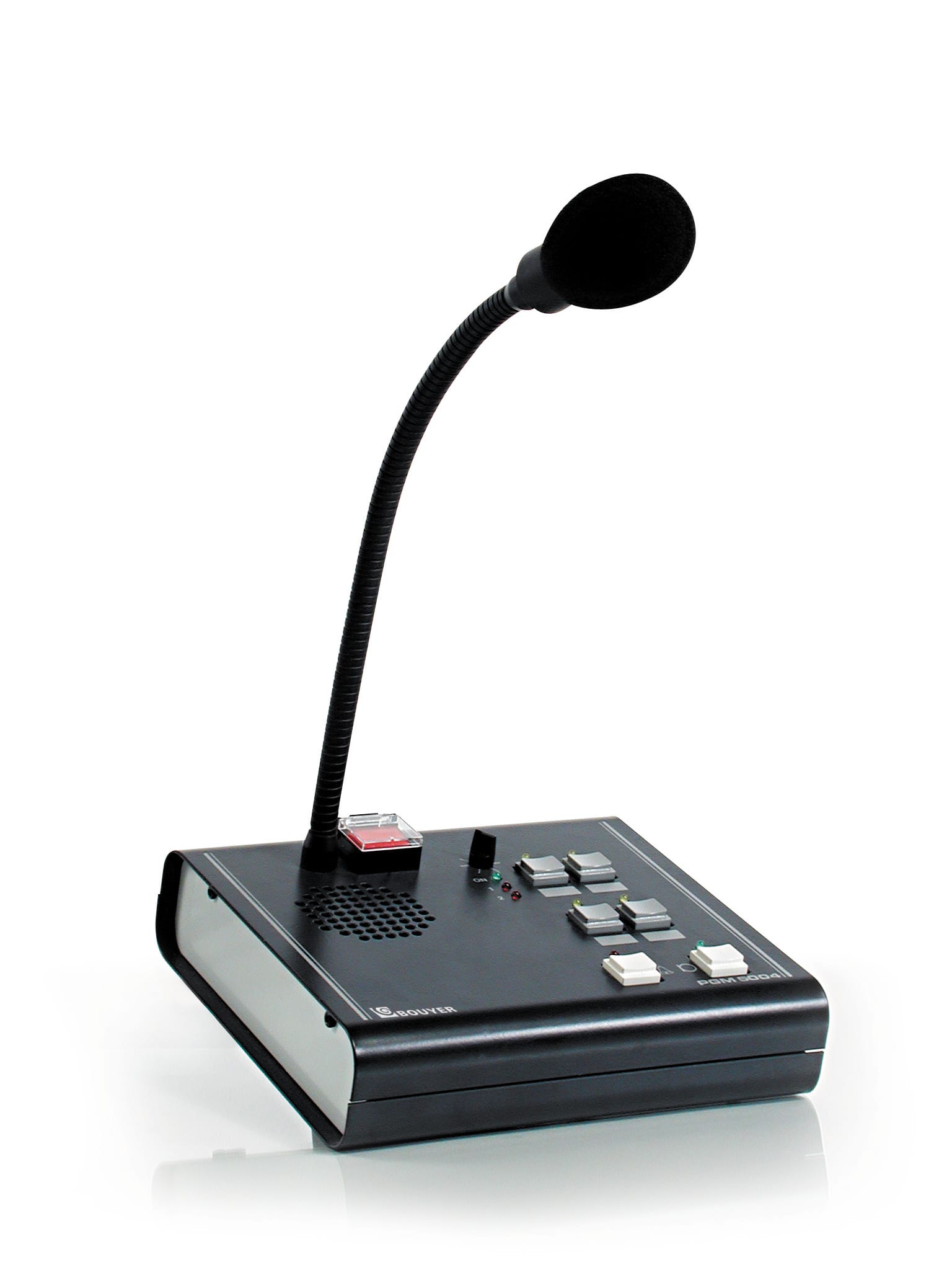 BOUYER - Pupitre microphone d'appel à carillon 3 zones